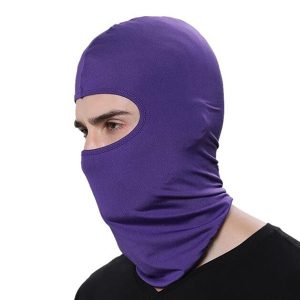 Cagoule moto protège-nez