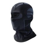 Cagoule moto bleu marine et noir