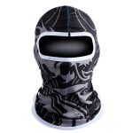 Cagoule moto motif tribal