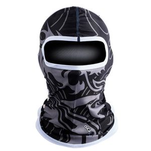 Cagoule moto motif tribal