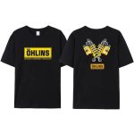 T - shirt motard - Ohlins Suspensions - LE PRATIQUE DU MOTARD