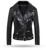 Veste en Cuir Femme Motard S