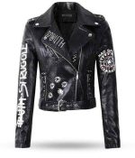 Veste Femme Style Biker