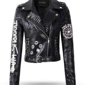 Veste Femme Style Biker