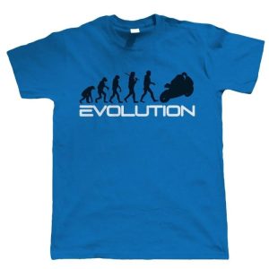 T-Shirt Manches Courtes Homme EVOLUTION - Le Pratique du Motard