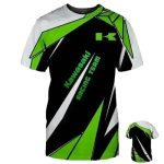 T-shirt moto Racing Team Kawasaki Ninja - Le Pratique du Motard